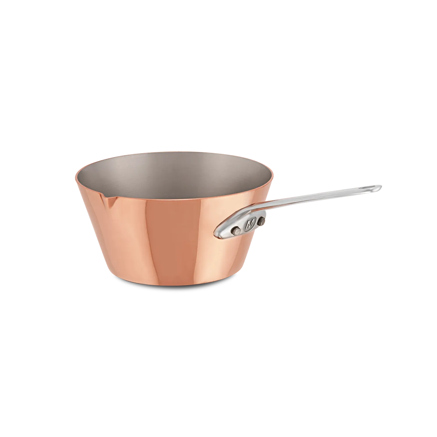 Mauviel M'Minis minipanna rostfri 9 cm pip