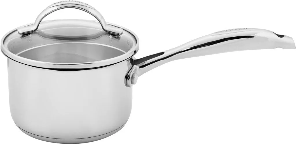 Scanpan STS kastrull 1,2 L 14 cm rostfri glaslock