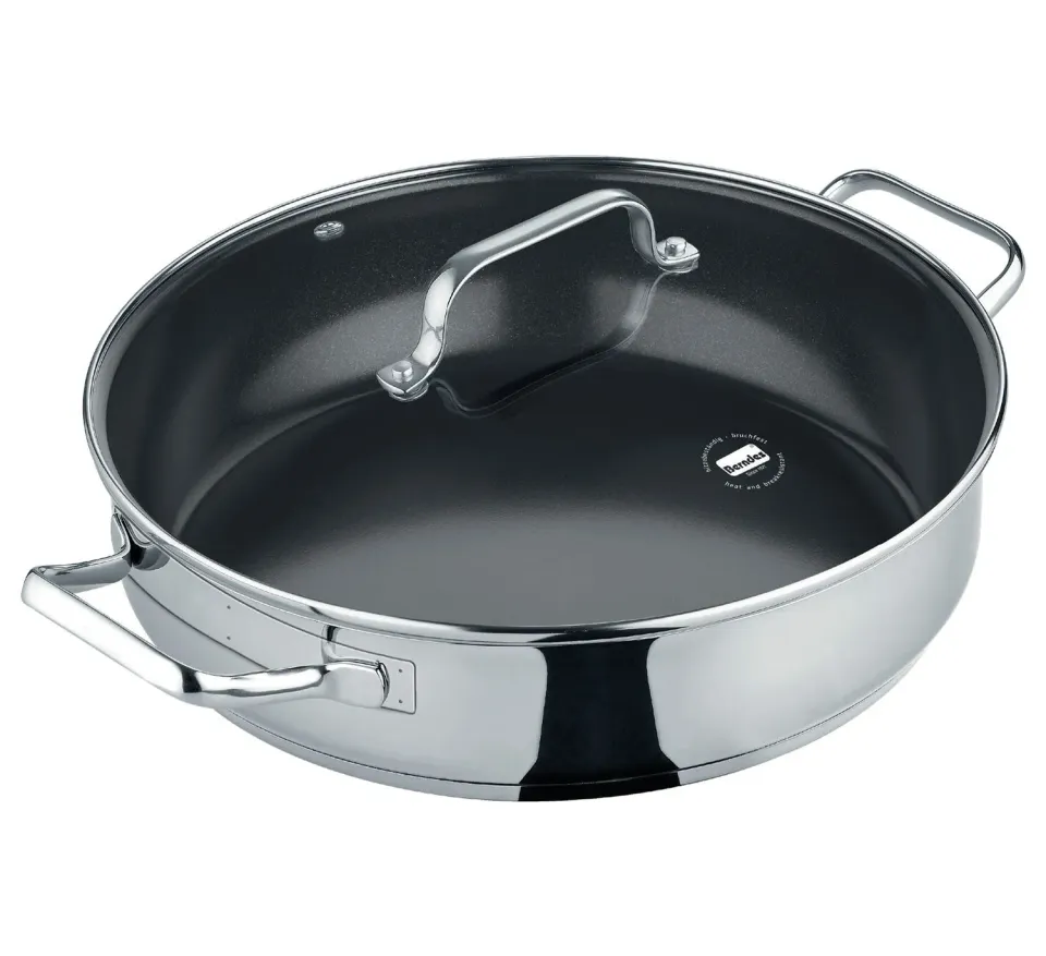 Berndes b.brilliant traktörpanna 28 cm med lock PFAS-fri