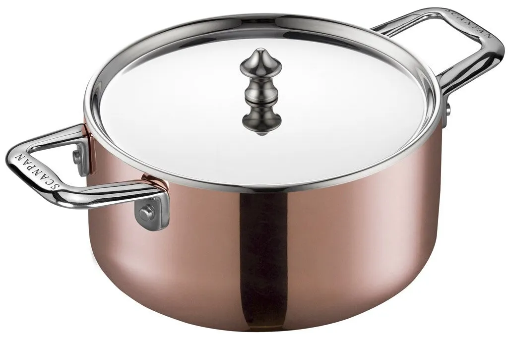 SCANPAN Maitre D koppargryta 16 cm 1,5 liter med lock