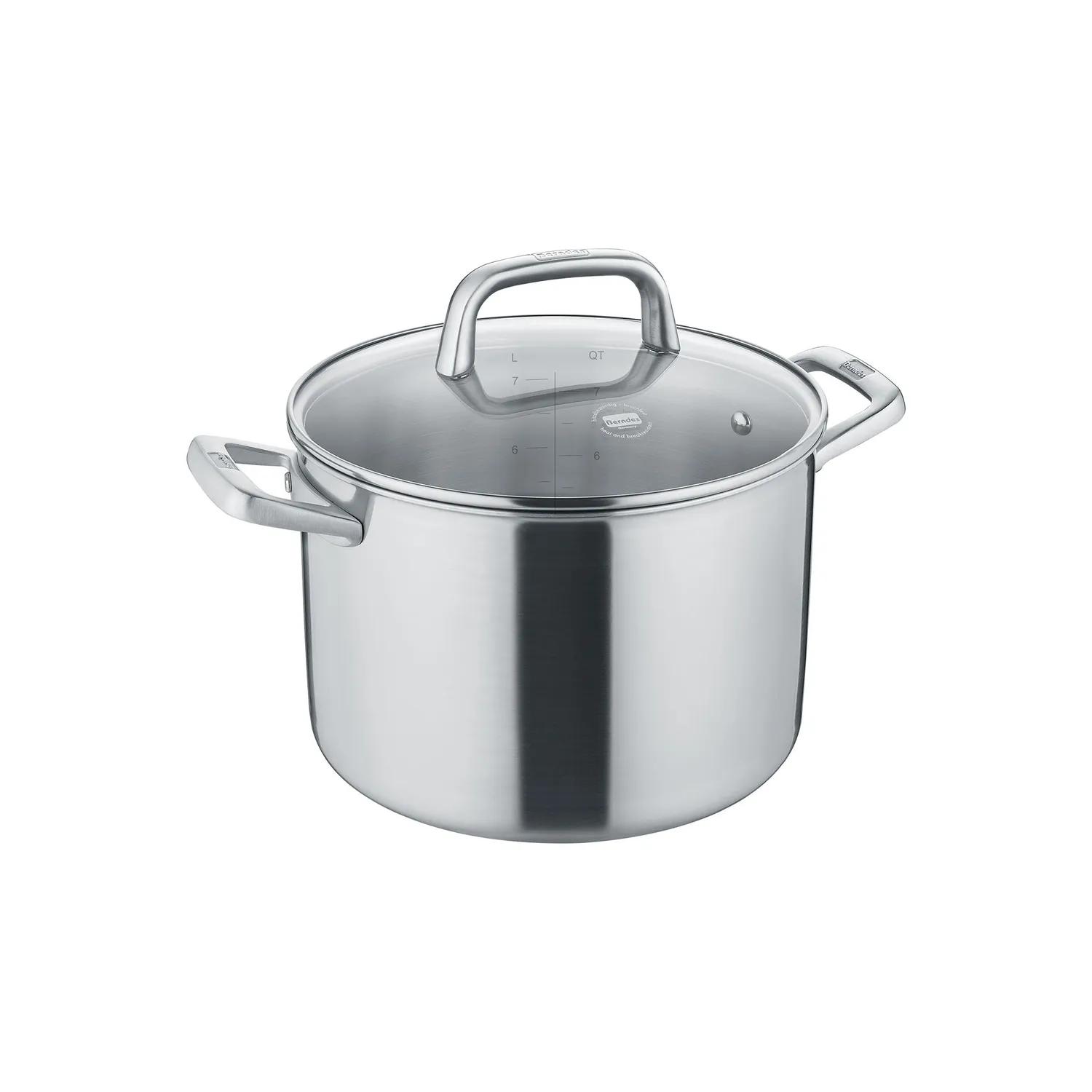 Berndes Tricion Resist gryta med glaslock 20 cm rostfri