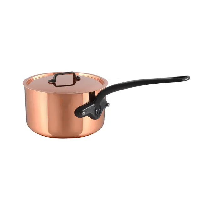 Mauviel M´Heritage M150 CI kastrull 1,8 l koppar med lock