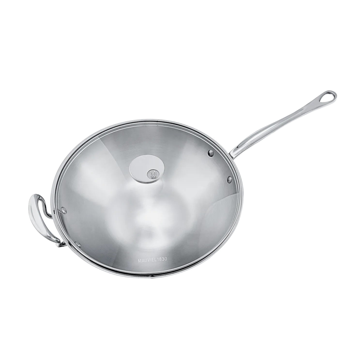 Mauviel M'COOK wok 32 cm 4,7 liter rostfri 5-lager