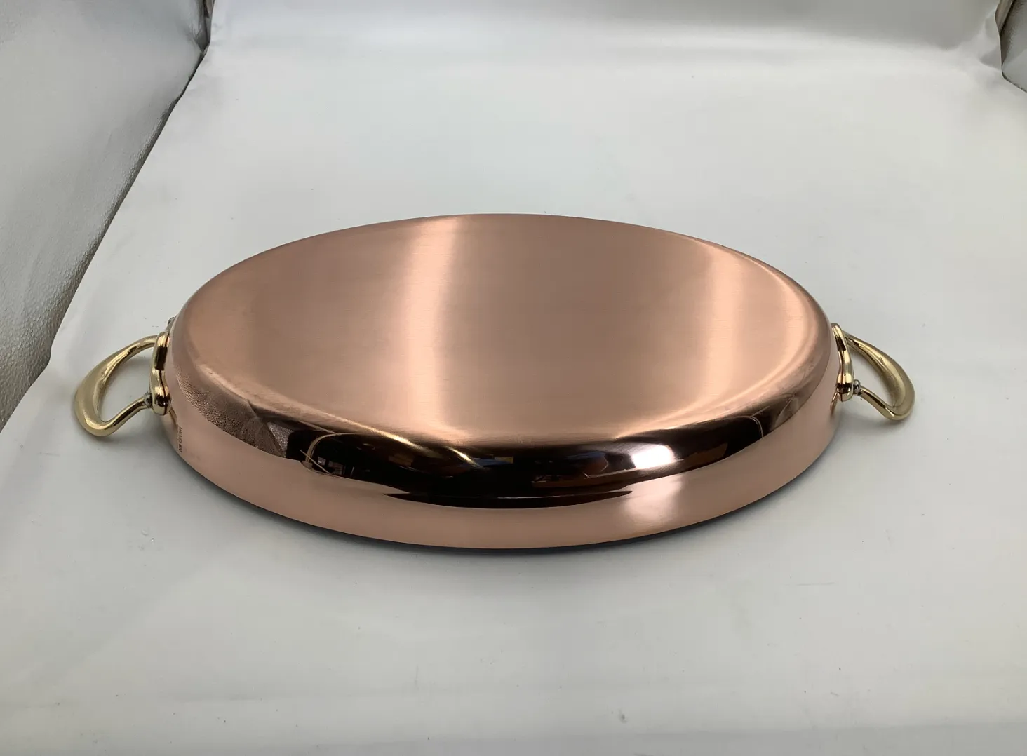 Mauviel M'Heritage M'150 B gratängform oval 40 cm koppar