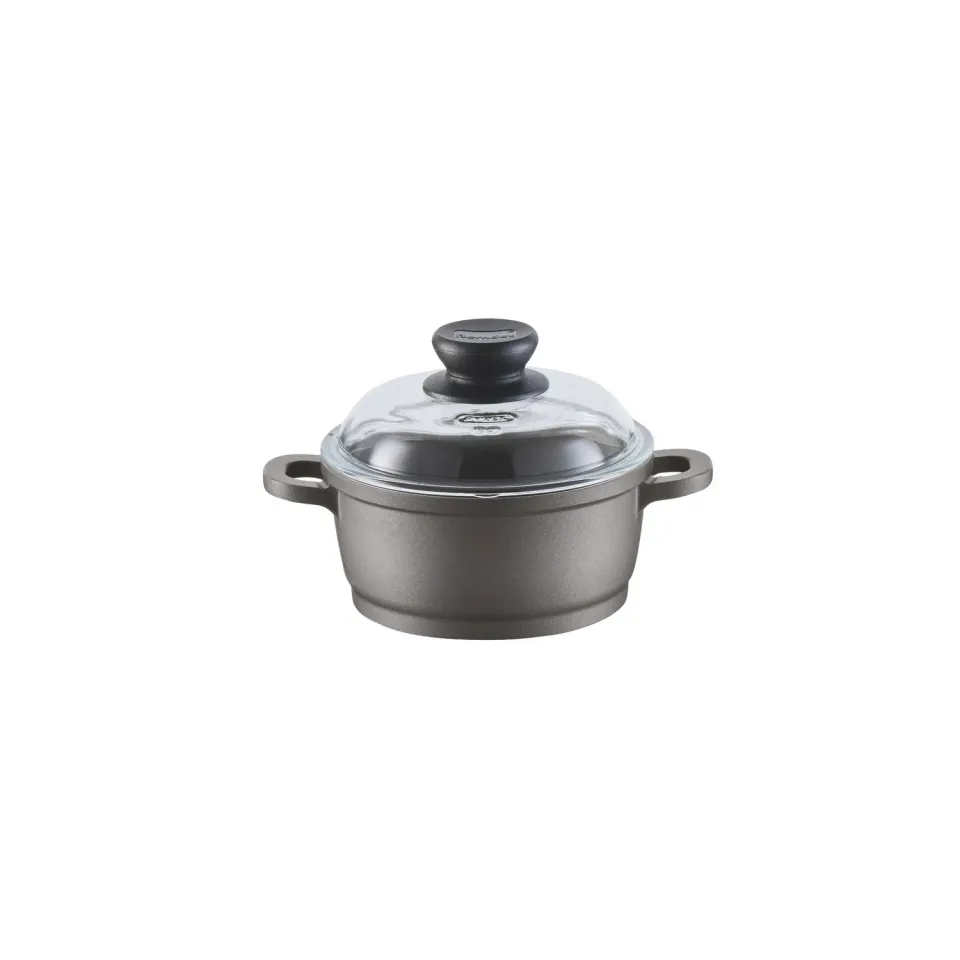 Berndes Bonanza gryta 24 cm gjutaluminium med glaslock