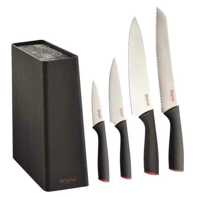 SCANPAN Brund EasyCut knivblockset 5 delar
