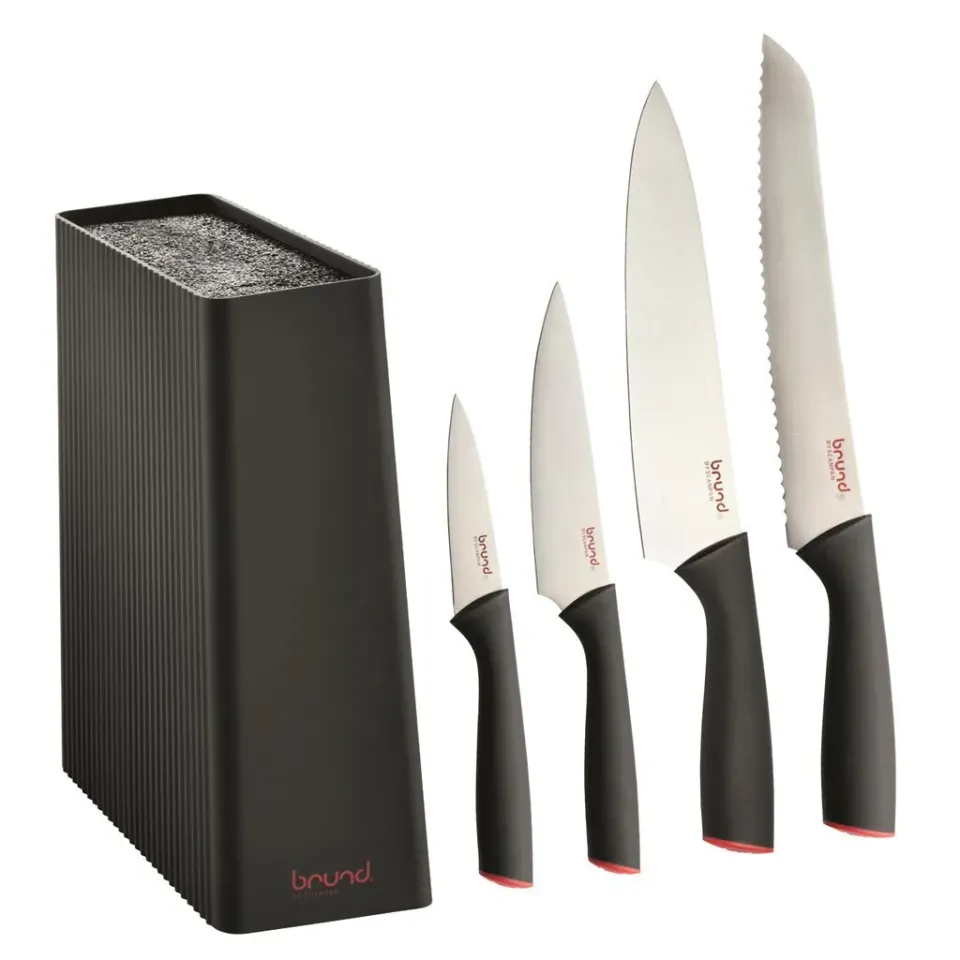 SCANPAN Brund EasyCut knivblockset 5 delar