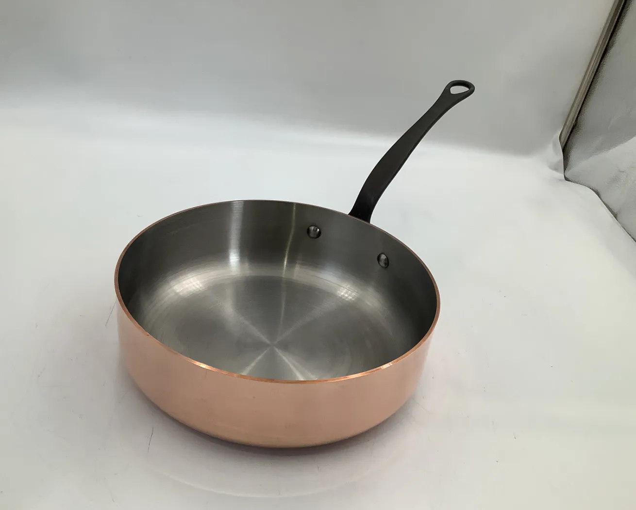 Mauviel M'Héritage 250CI sautépanna koppar 3,1 l med lock