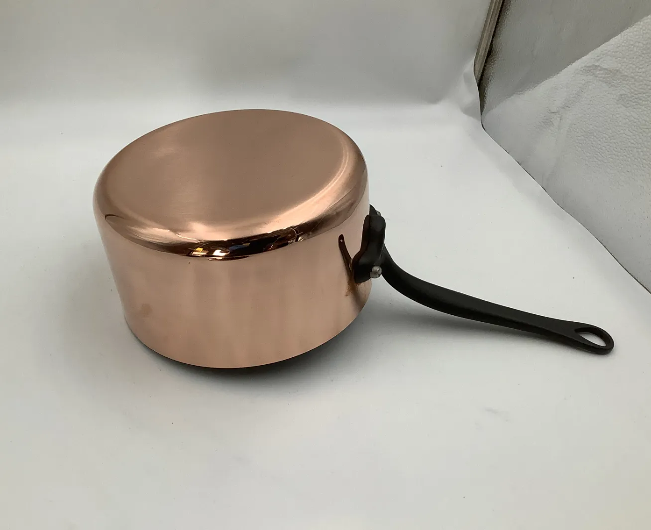 Mauviel M'Heritage 150CI kastrull 19 cm koppar gjutjärn