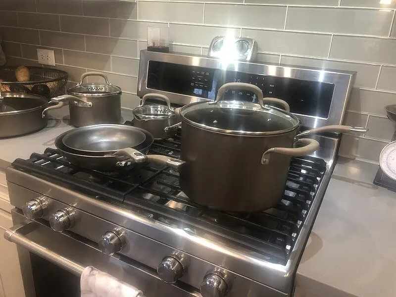 Circulon Premier Professional 10-delars kastrullset brons nonstick