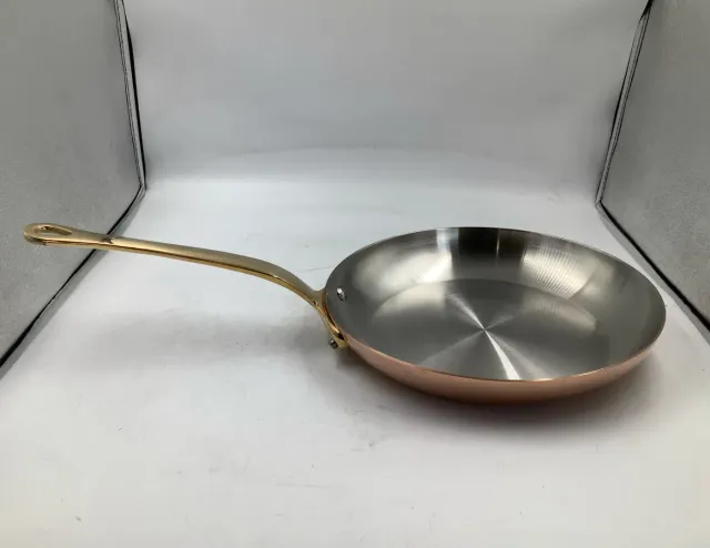 Mauviel M'Heritage M200B stekpanna 26 cm koppar mässing