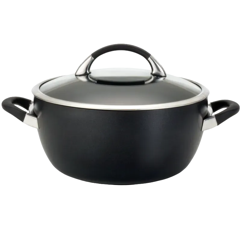 Circulon Symmetry 5.5-Quart gryta svart induktion