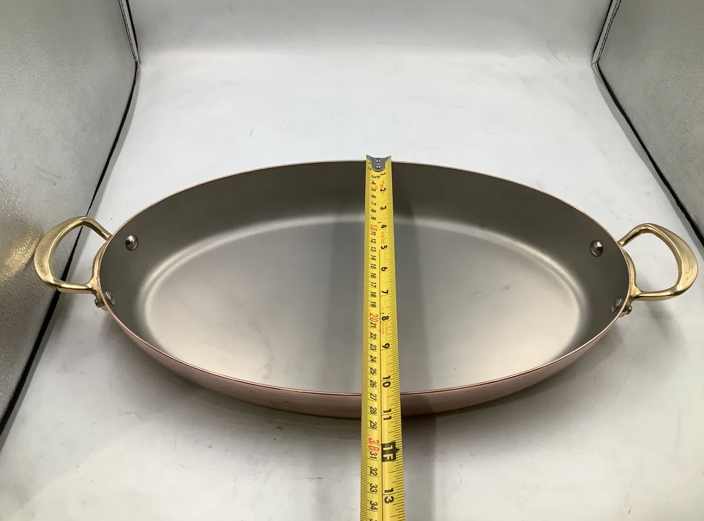 Mauviel M'Héritage M'150 B gratängpanna oval 40 cm