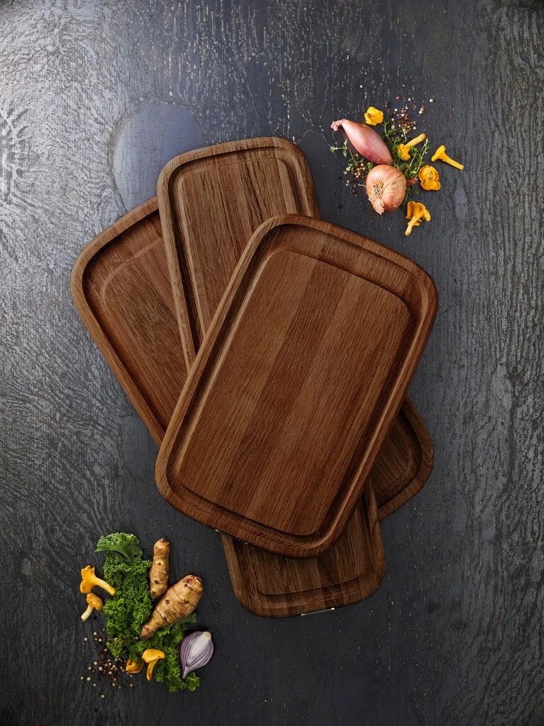 Scanpan skärbräda karboniserad ask 25 x 39,5 cm