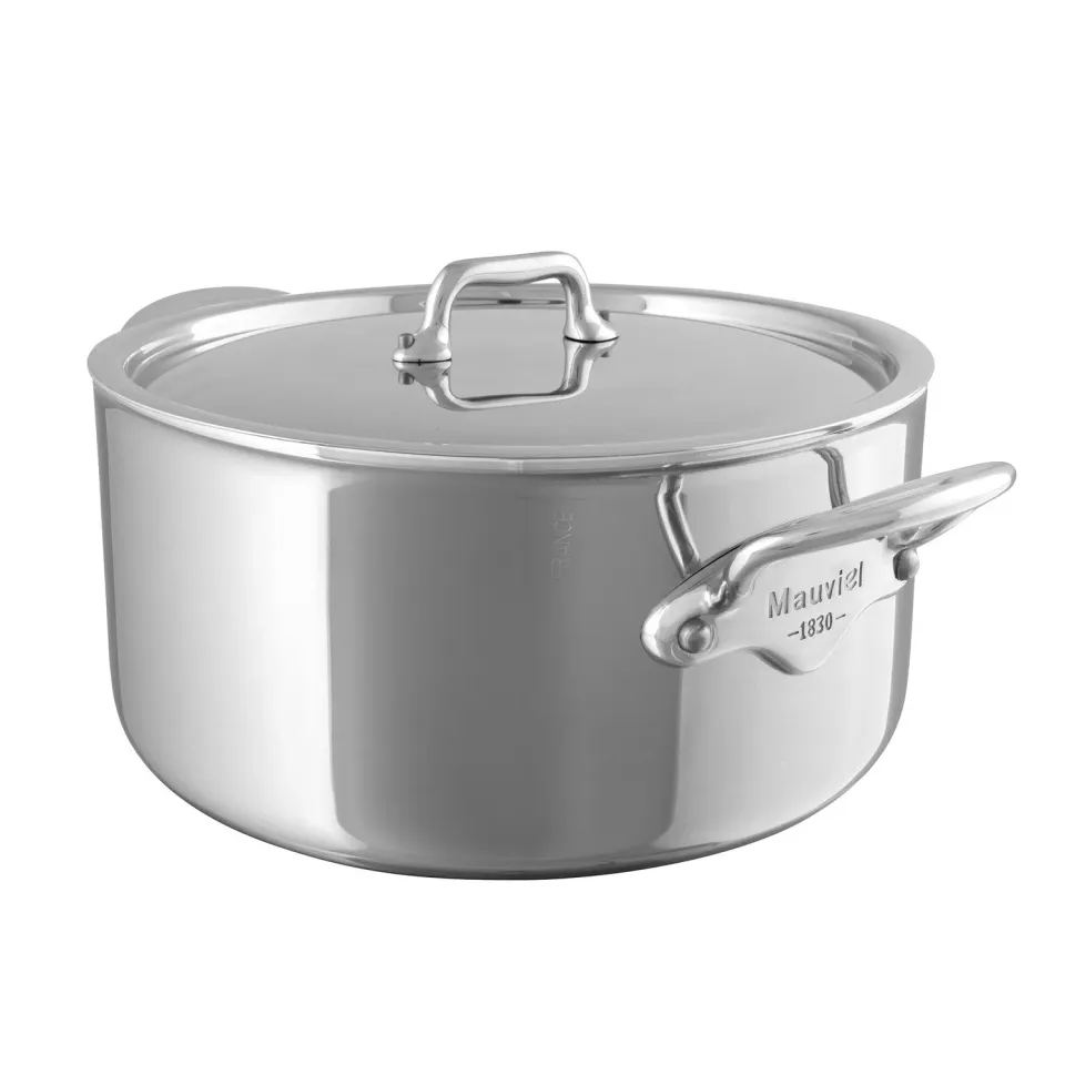 Mauviel M’Urban 4 gryta rostfri 3,2 l med lock