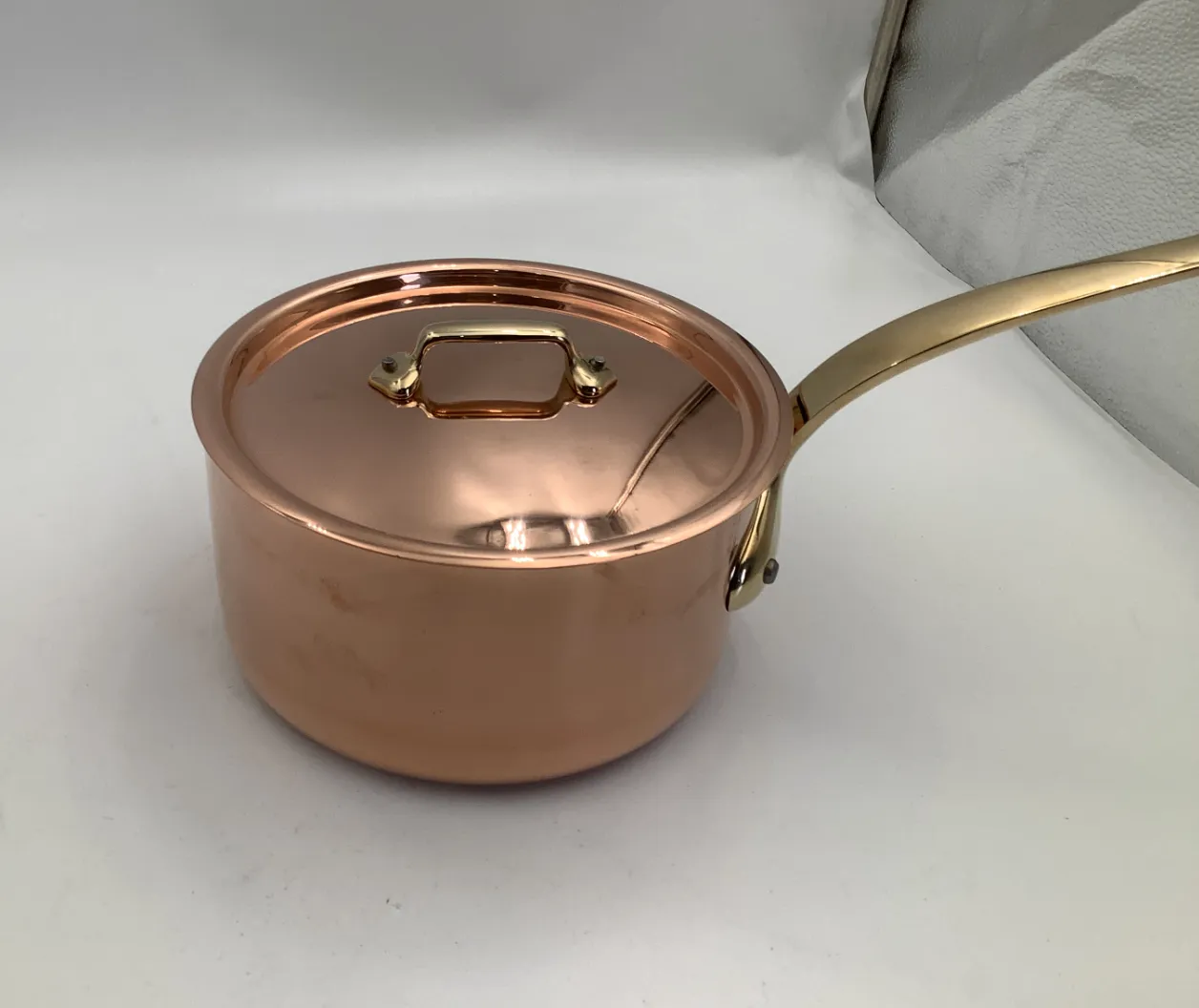 Mauviel M’Heritage M200B kastrull 2,6 l lock öppen koppar