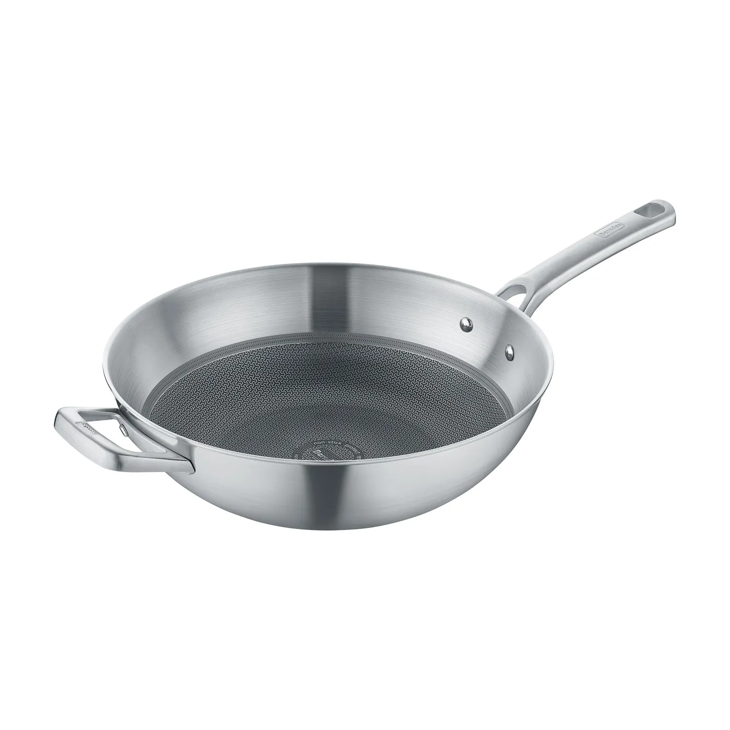 Berndes Tricion Resist b.nature wok 32 cm med glaslock PFAS-fri
