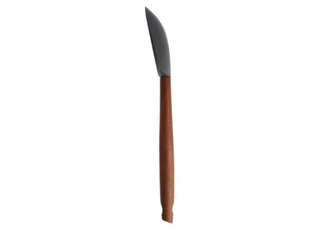 Scanpan 28 cm grytskrapa karboniserad ask värmetålig