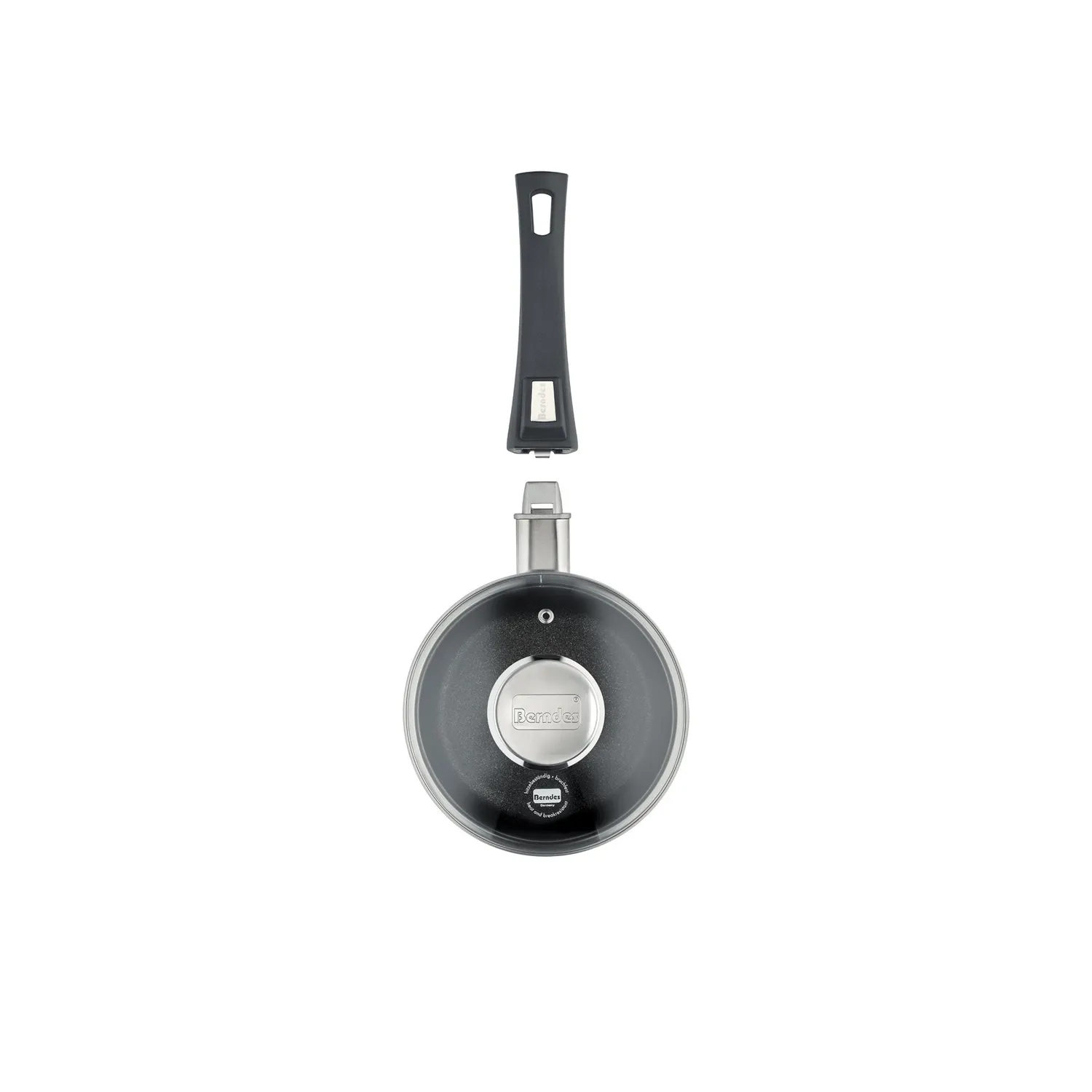 Berndes Vario Click kastrull med glaslock 16 cm induktion