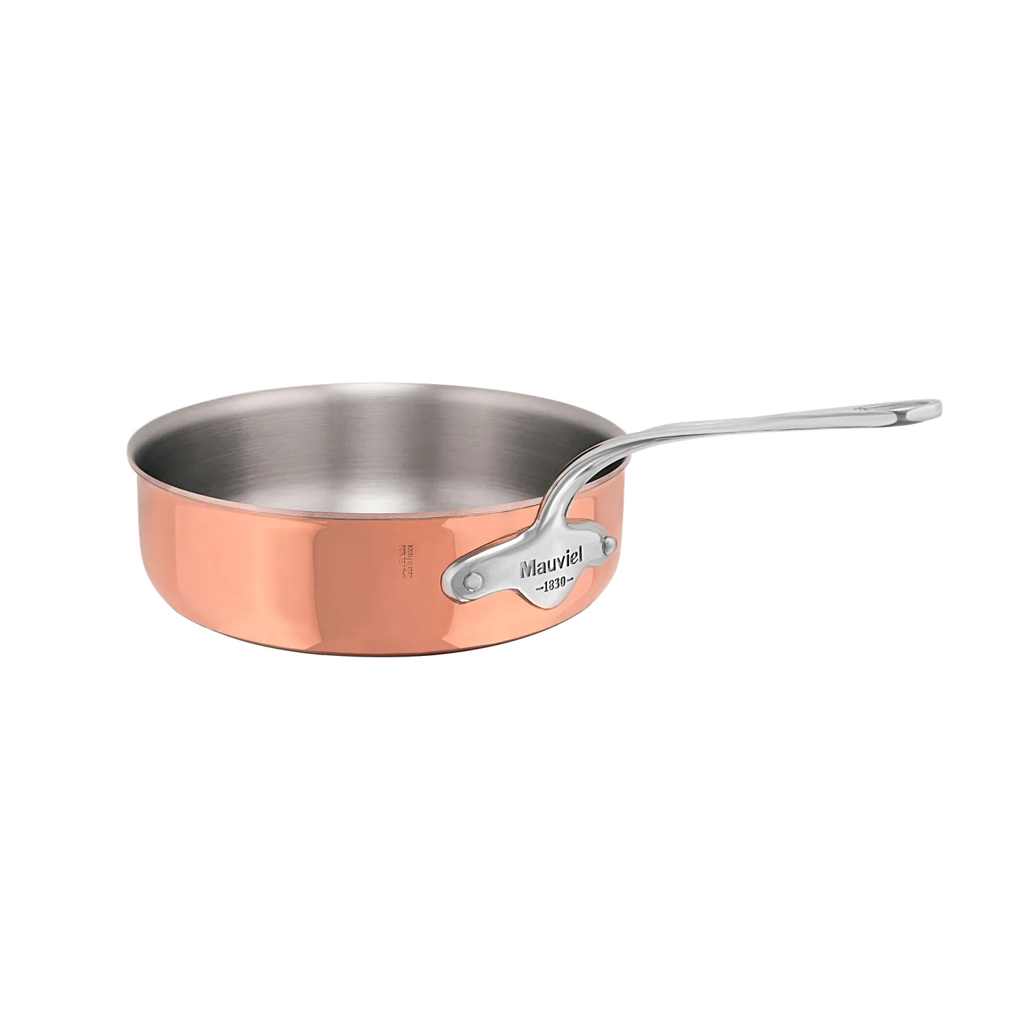 Mauviel M'6 S sauteuse koppar induktion med lock