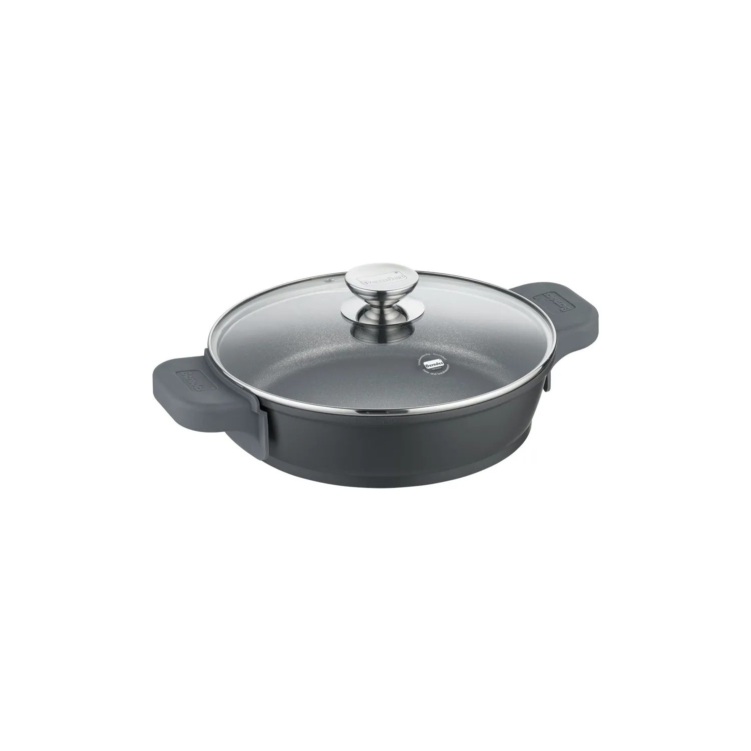 Berndes Vario Click serveringspanna 28 cm med lock non-stick