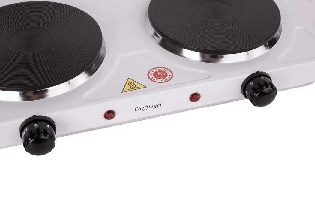 Cheffinger CF-EHD1000 kokplatta 1000 W singel
