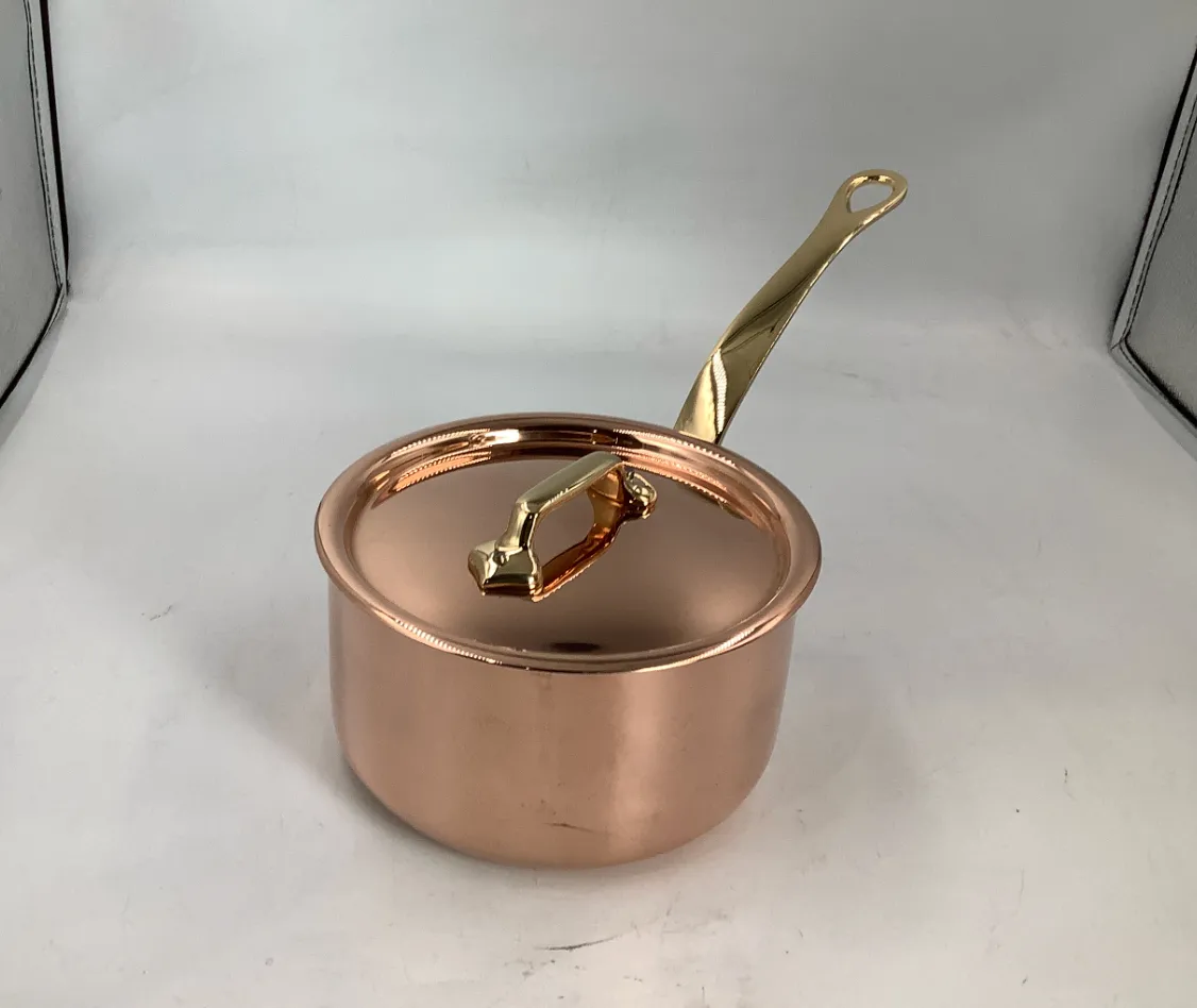 Mauviel M’Heritage M’200 B kopparkastrull 1,1 l lock fyndvara