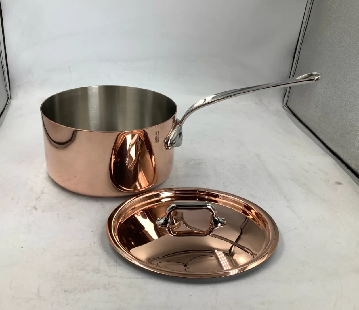 Mauviel M'Heritage M'150 S kastrull 2,6 liter koppar