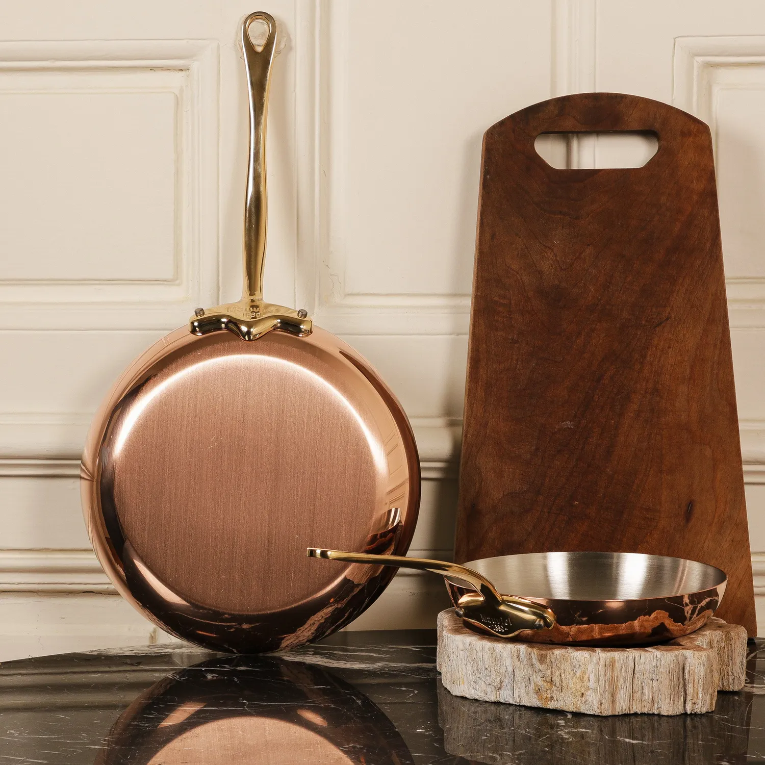 Mauviel M'Heritage M150 B kastrullset koppar 7 delar