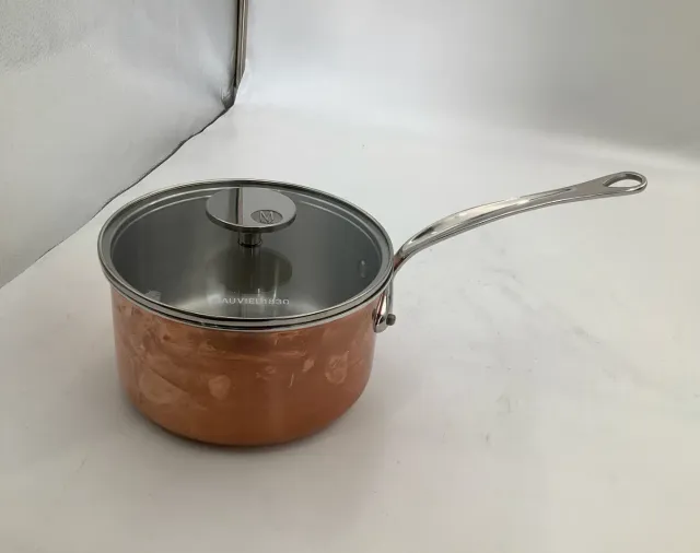 Mauviel M'Triply S kastrull 2,5 liter koppar