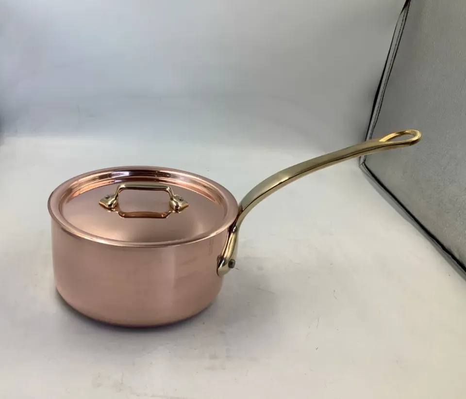 Mauviel M'Heritage M'200 B kastrull koppar 1,7 l med lock