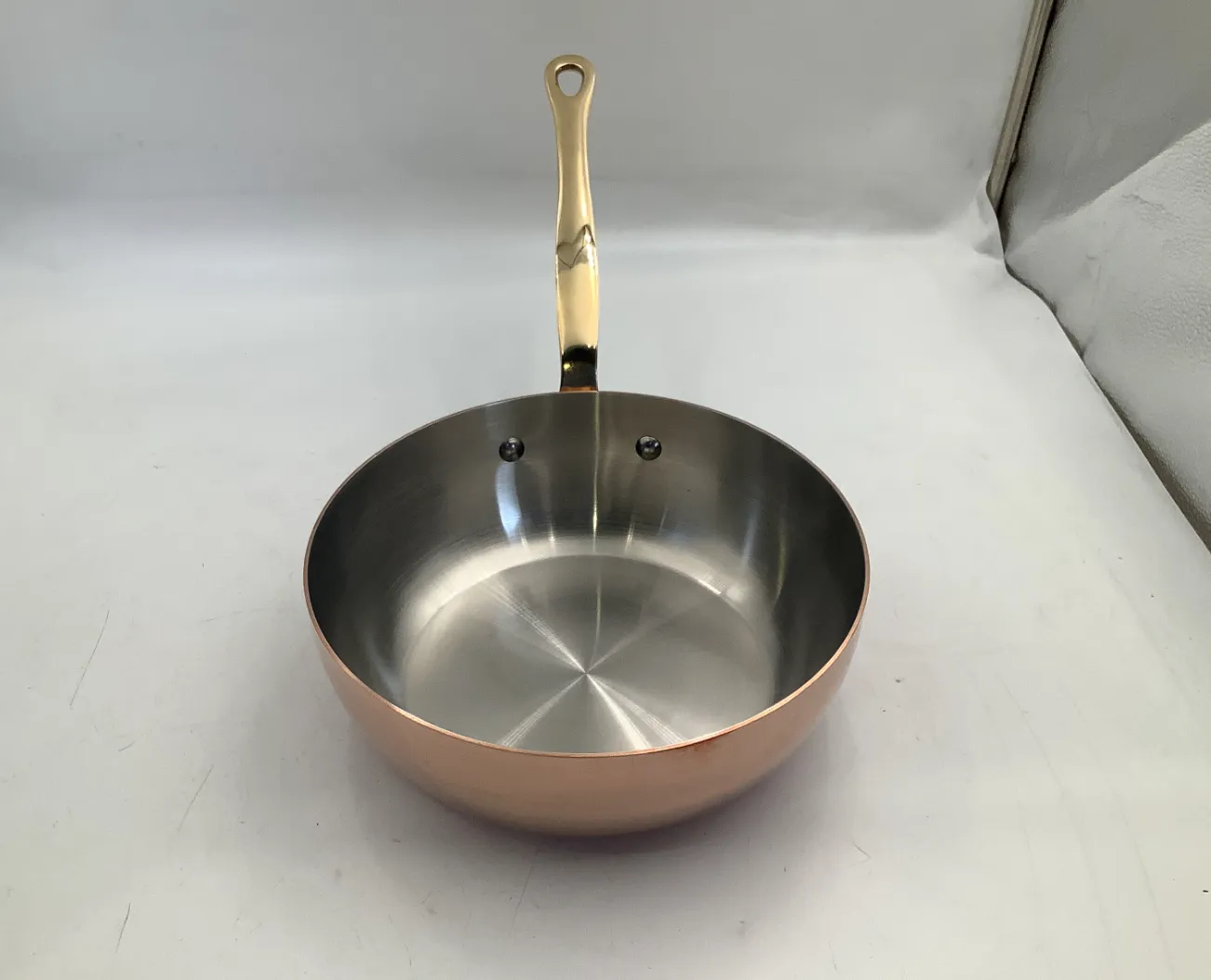 Mauviel M'Héritage M'200 B sauteuse 3,4 l mässing open box 3