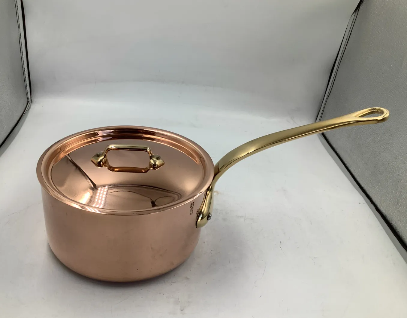 Mauviel M'Héritage M'200 B kastrull 2,5 l mässing