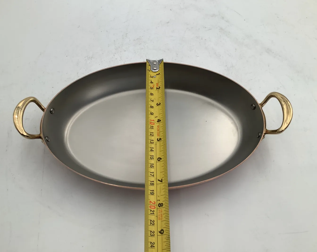Mauviel M’Heritage M150B gratängform oval koppar öppen
