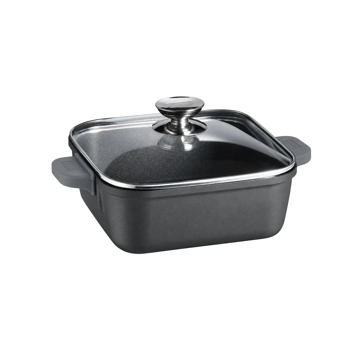 Berndes Vario Click Quadro serveringspanna 28x28 cm med lock