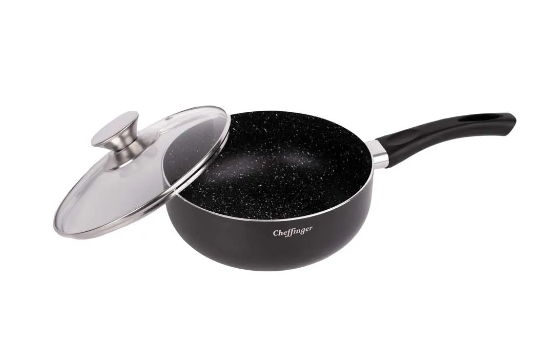 Cheffinger CF-SPL20 traktörpanna 20 cm med lock