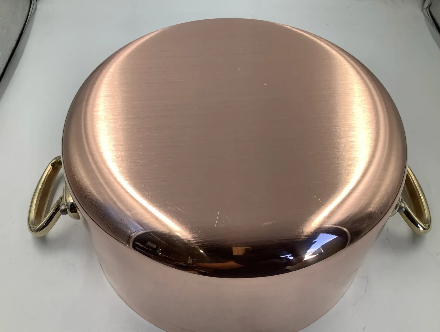 Mauviel M'Heritage M200 B gryta med lock 5,8 l koppar