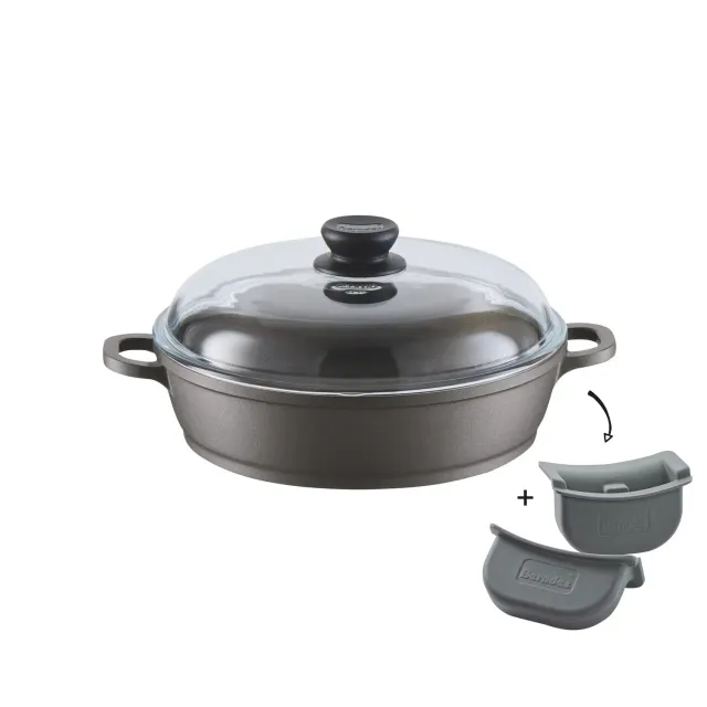 Berndes Bonanza Induction serveringspanna 28 cm glaslock