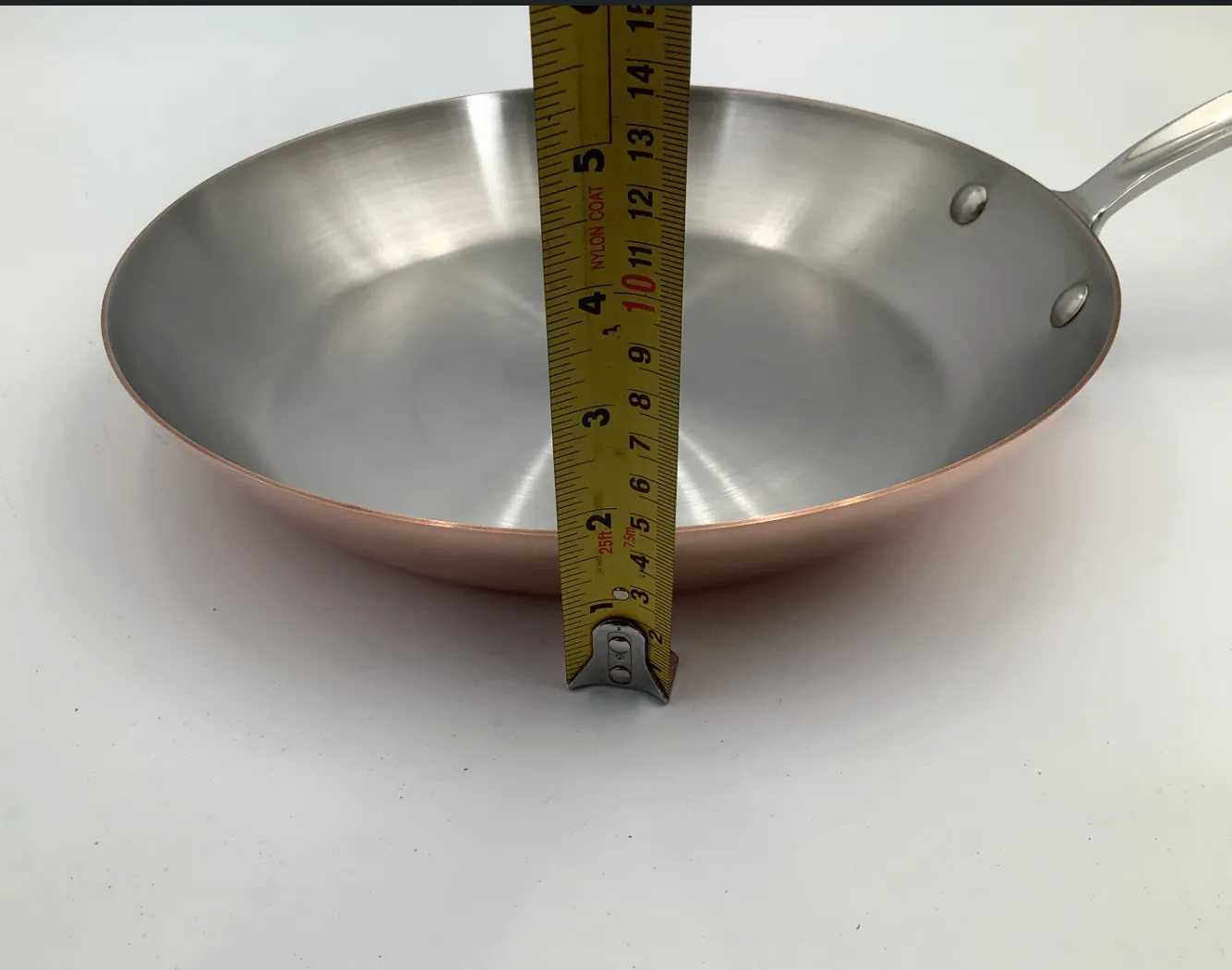 Mauviel M’Heritage M150 S stekpanna koppar 26 cm gjutna handtag