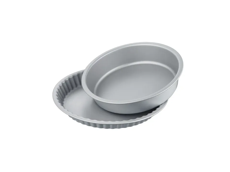 Berndes Eco Recycle+ bakformar 26+30 cm 2-pack återvunnen aluminium