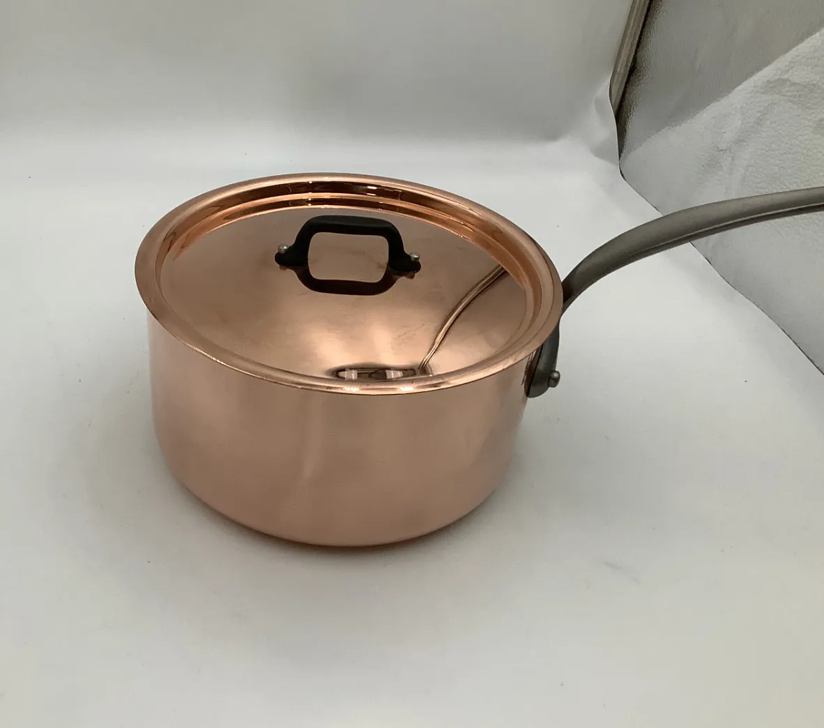 Mauviel M'Heritage kastrull koppar 19 cm gjutjärn