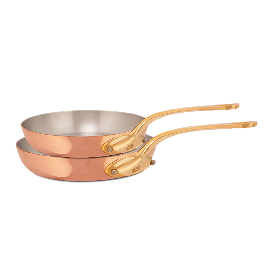 Mauviel M'Héritage M200B stekpannor 2-pack koppar