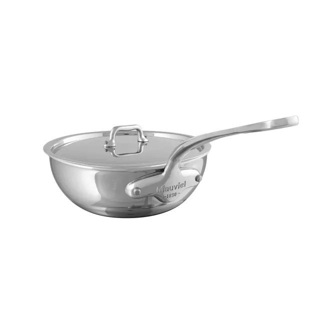 Mauviel M'Urban kockpanna med lock 2,0 l rostfri