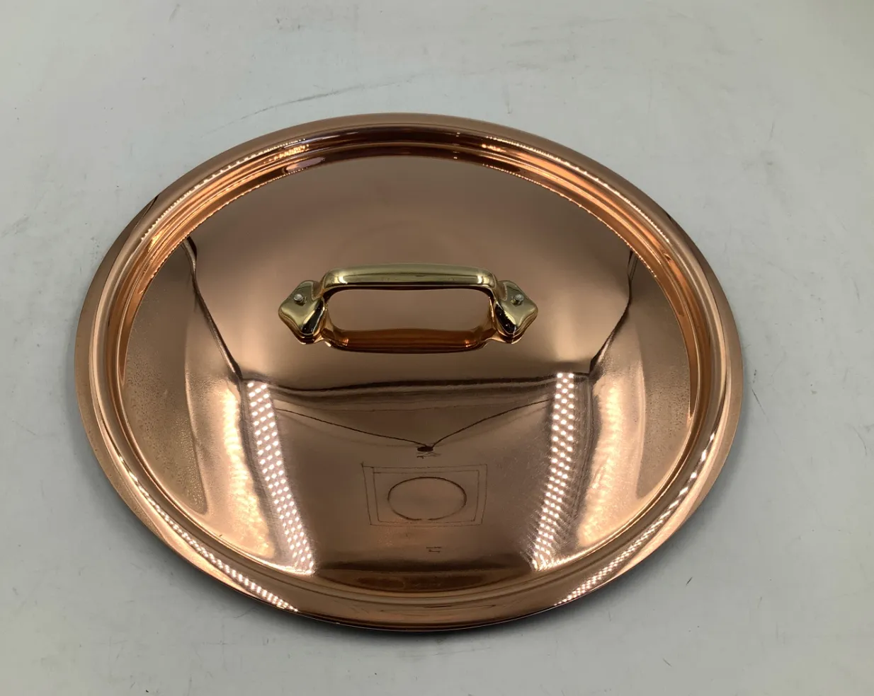 Mauviel M'Heritage M'200 B gryta med lock 5,8l koppar