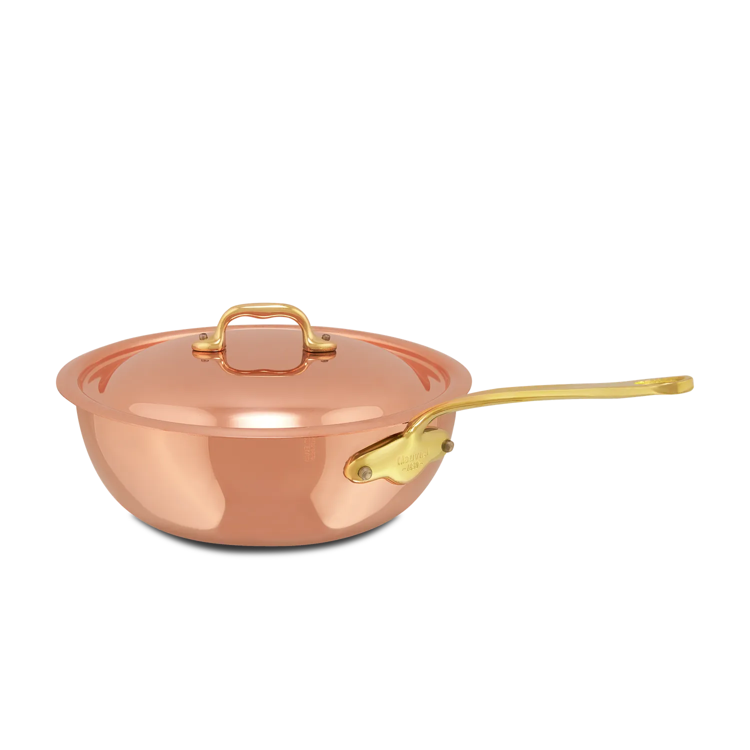 Mauviel M'Heritage M150B traktörpanna med lock koppar