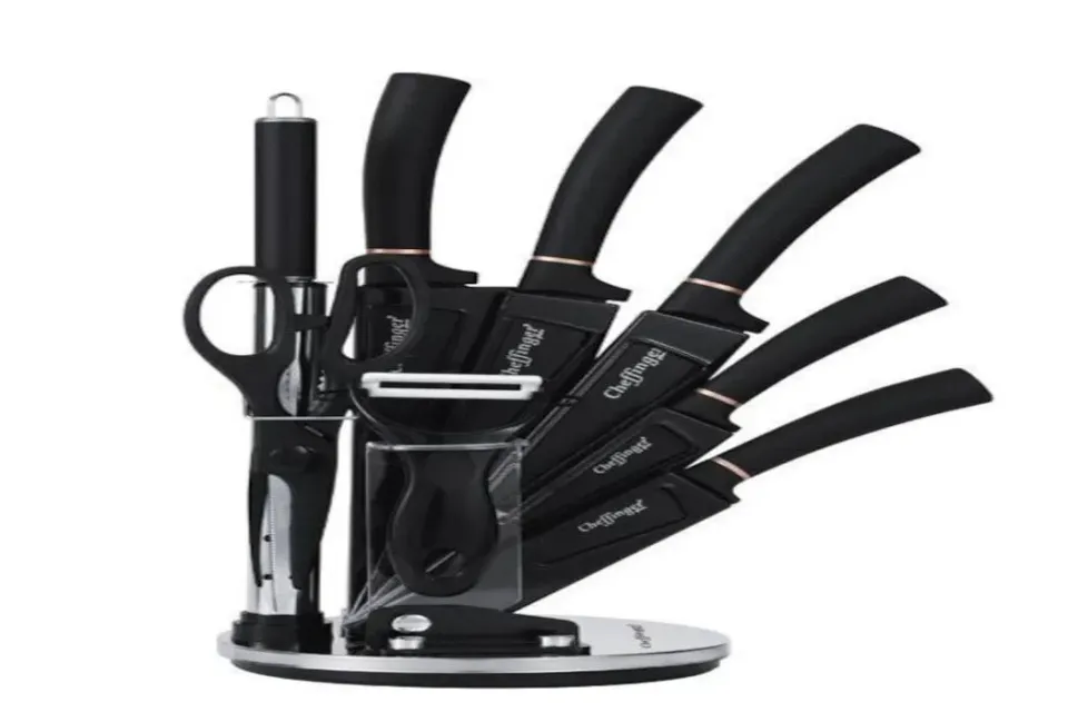 Cheffinger CF-KS11 knivställ trä