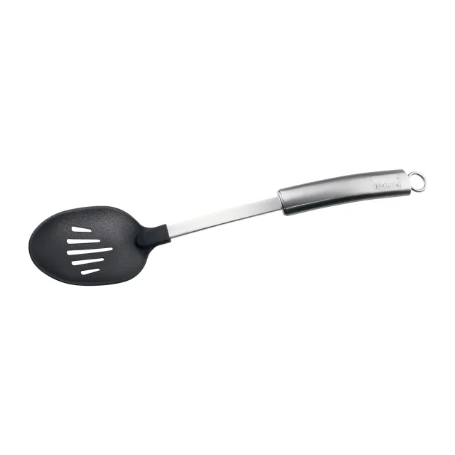Berndes hålslev 35 cm svart rostfri plast köksredskap