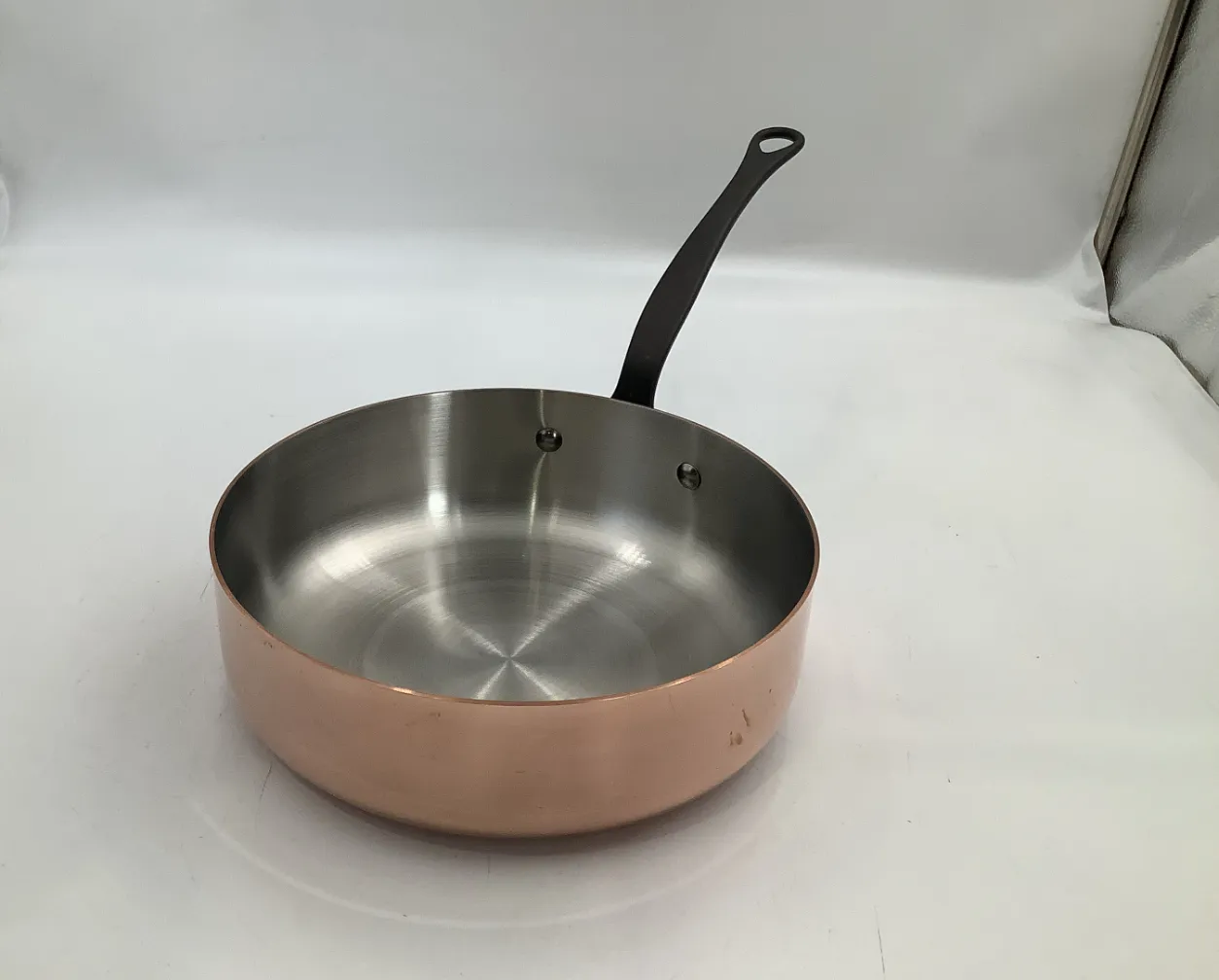 Mauviel M'Heritage 250CI sautepanna koppar 3,1 l lock