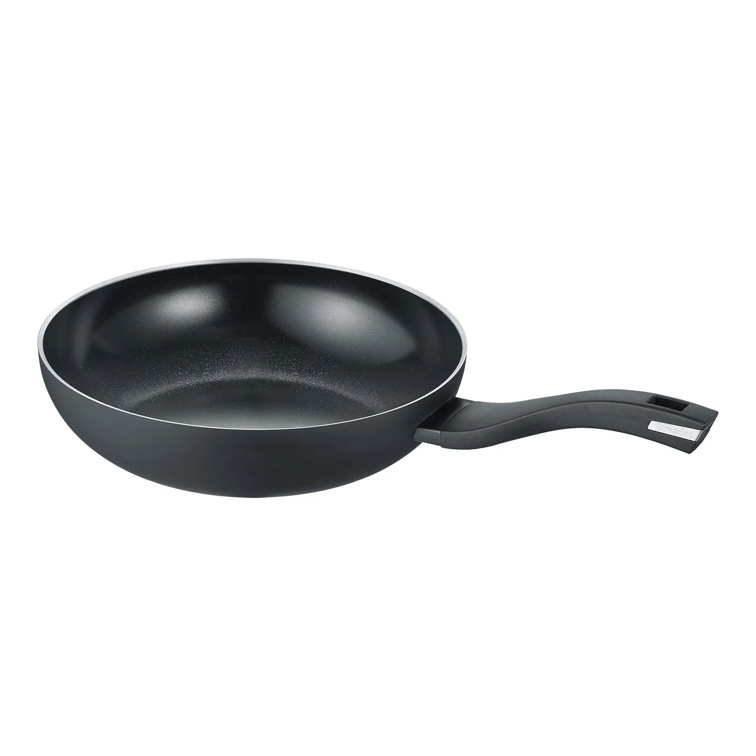Berndes b.green wok 28 cm återvunnen aluminium svart