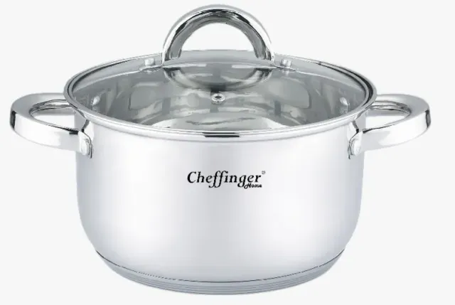 Cheffinger CF-SS18 slev 18 cm rostfri servering